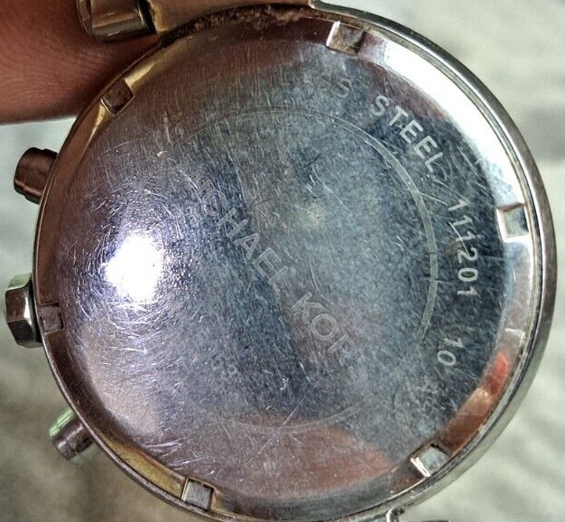 Michael Kors MK5353 Parker Stainless Steel Watch With Glitz Accents