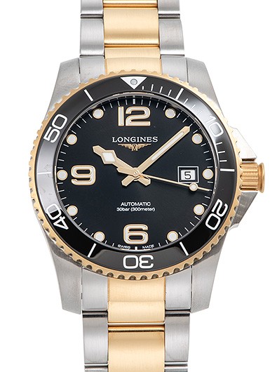 Longines Hydro Conquest L3.781.3.56.7 Yellow Gold / Stainless Steel #KMW1167