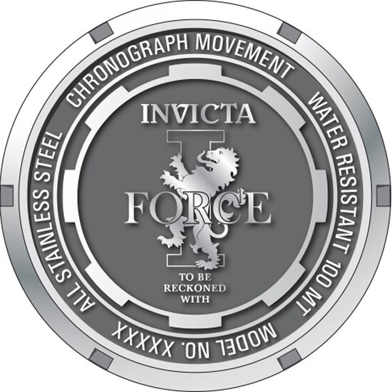 NEW INVICTA 25272 I FORCE BOMBER CHRONOGRAPH BLACK DIAL GOLD STEEL WATCH