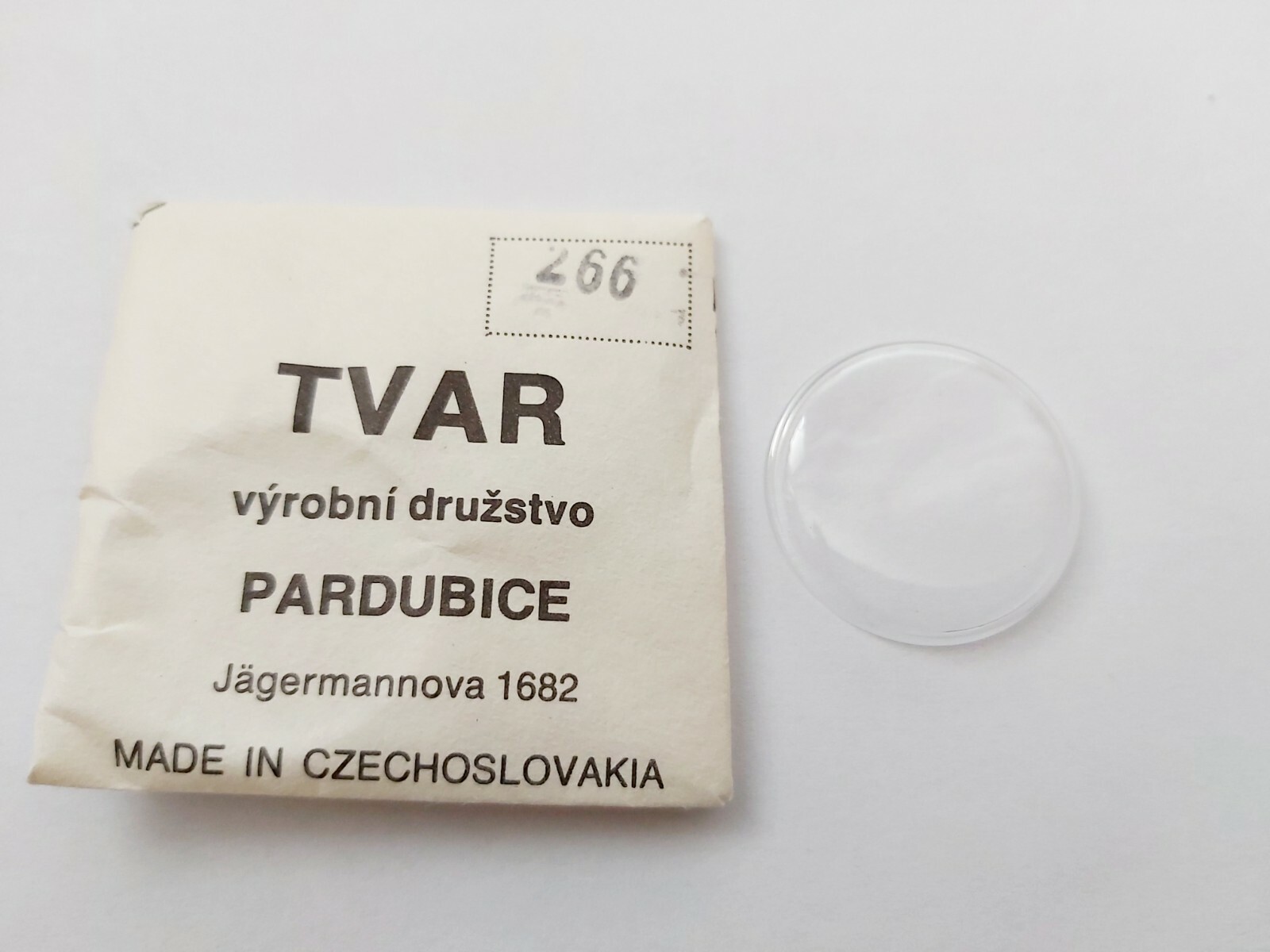 Quality Acrylic Glass Crystal Plexiglass High Dome-266.Made in Czechoslovakia