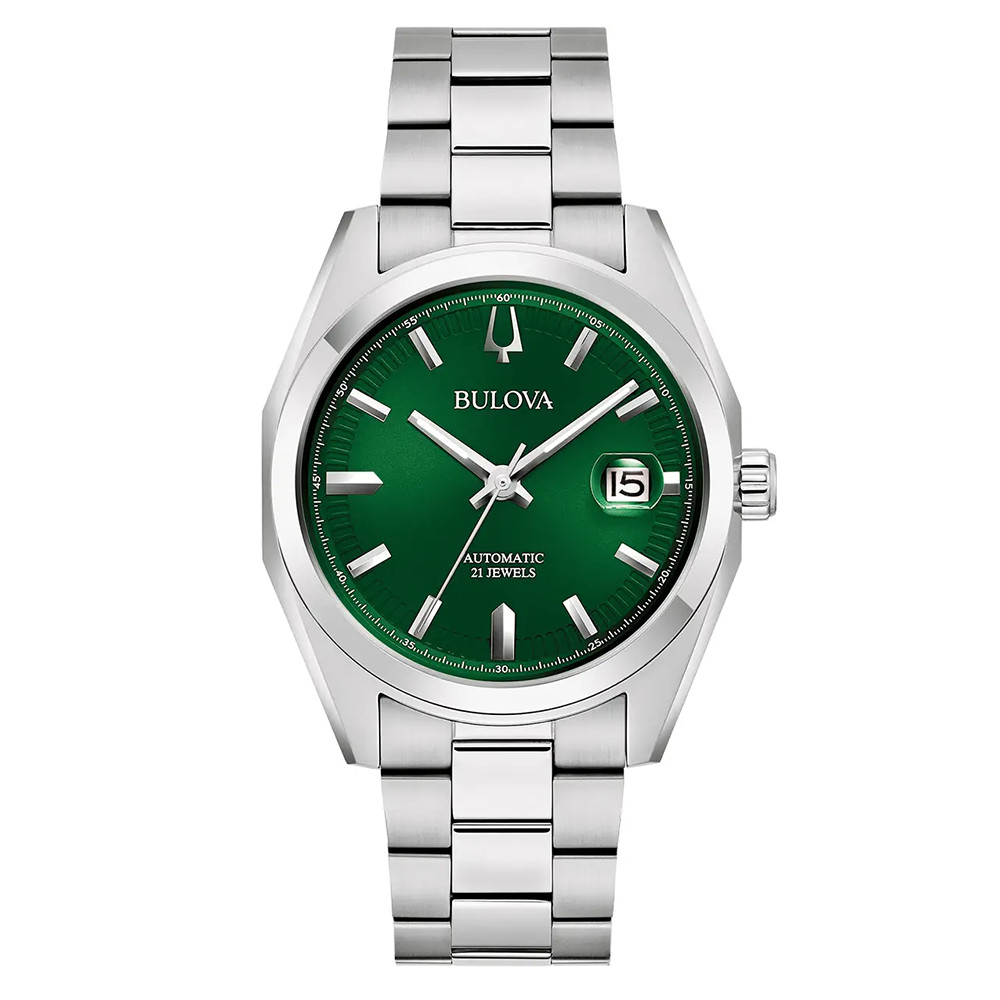 Bulova Classic Surveyor 96B429 Automatic Stainless Steel Men’s Watch 39 mm