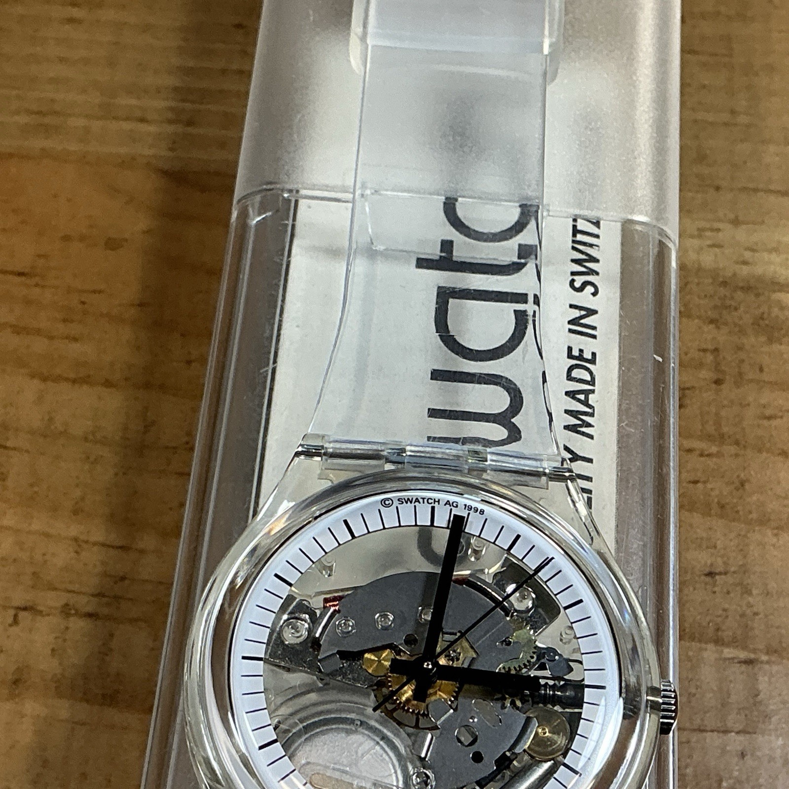 1998 JELLY FISH STYLE – SEE THRU – CLEAR [ NOS ] 34mm