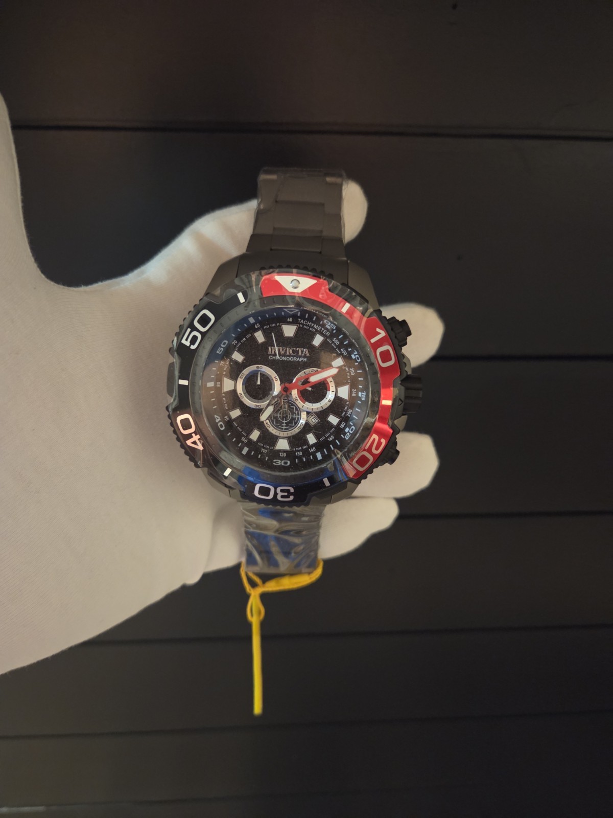 Invicta TI-22 Kaiju Men’s Quartz Chronograph Date Tachymeter 65mm Titanium
