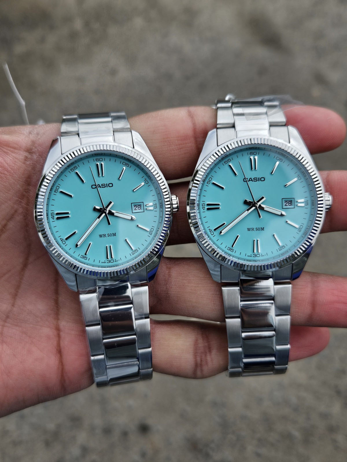 “Casio MTP-1302PD Light Blue Dial – Classic Men’s Stainless Steel LIMITED STOCK
