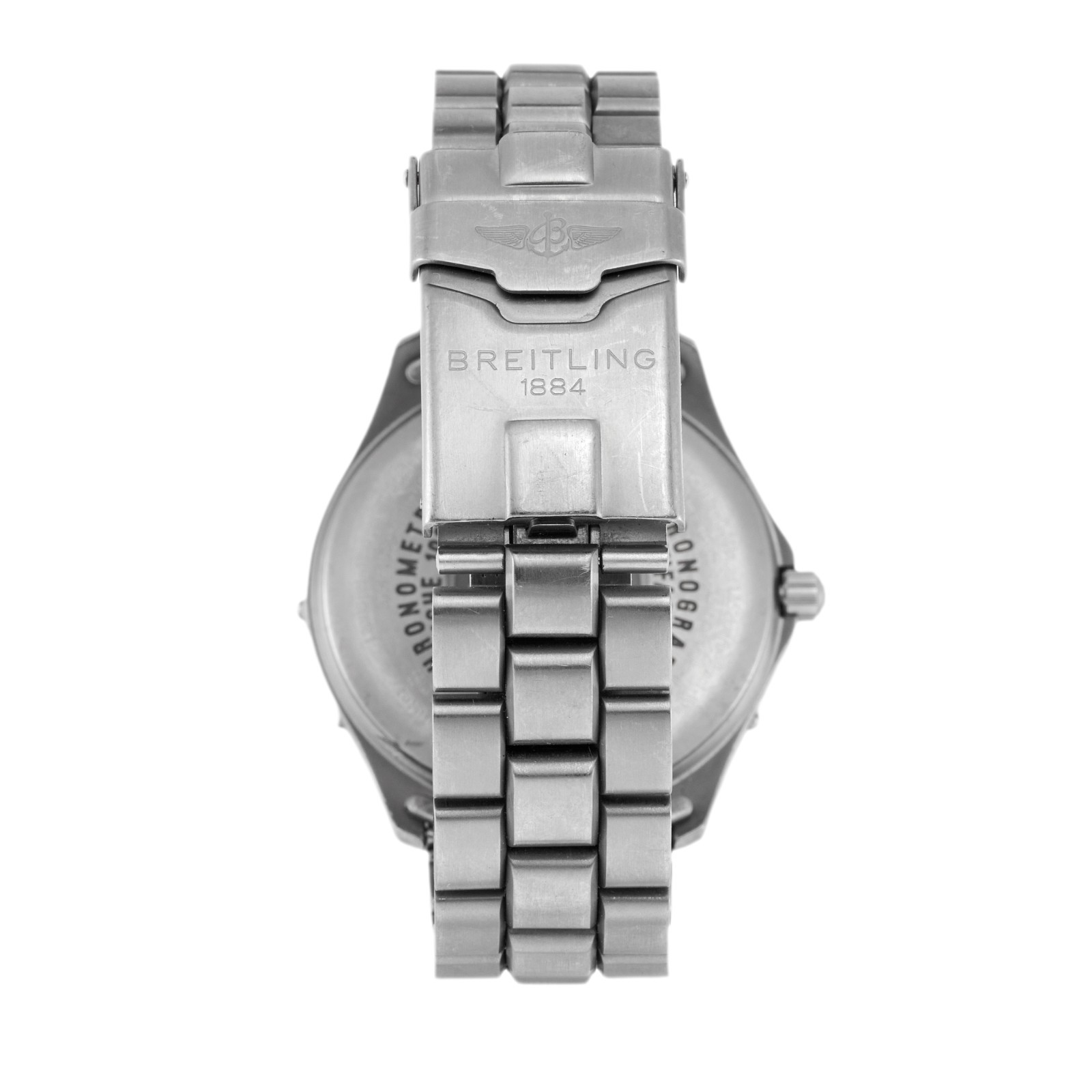 Breitling, a titanium Aerospace chronograph bracelet watch