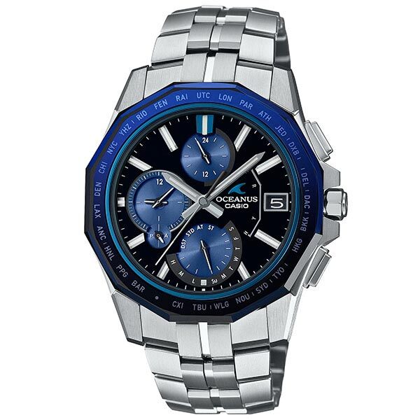 Casio Oceanus OCW-S6000-1AJF Quartz Black Dial 42.5 mm Watch