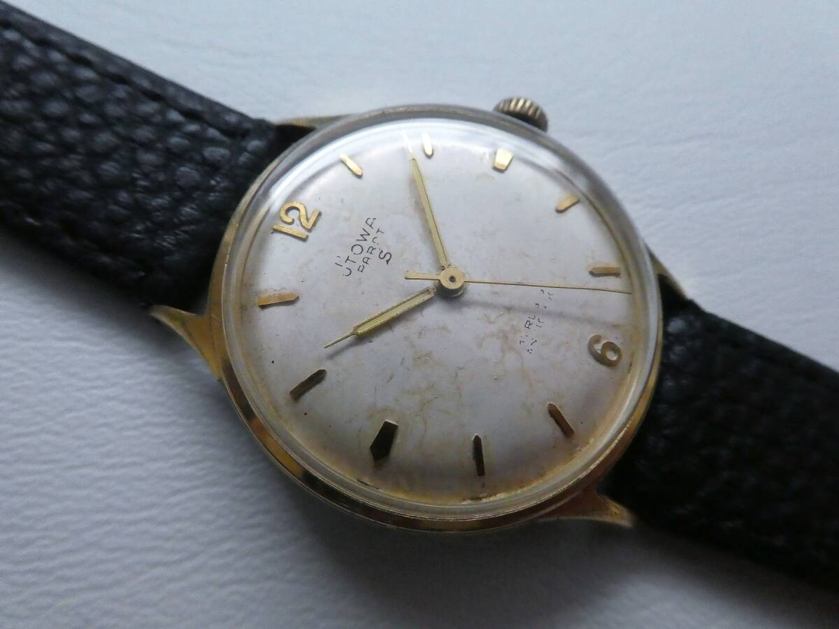 STOWA PARAT 1950 Vintage German Hand-Wind Watch Rare Working Antique