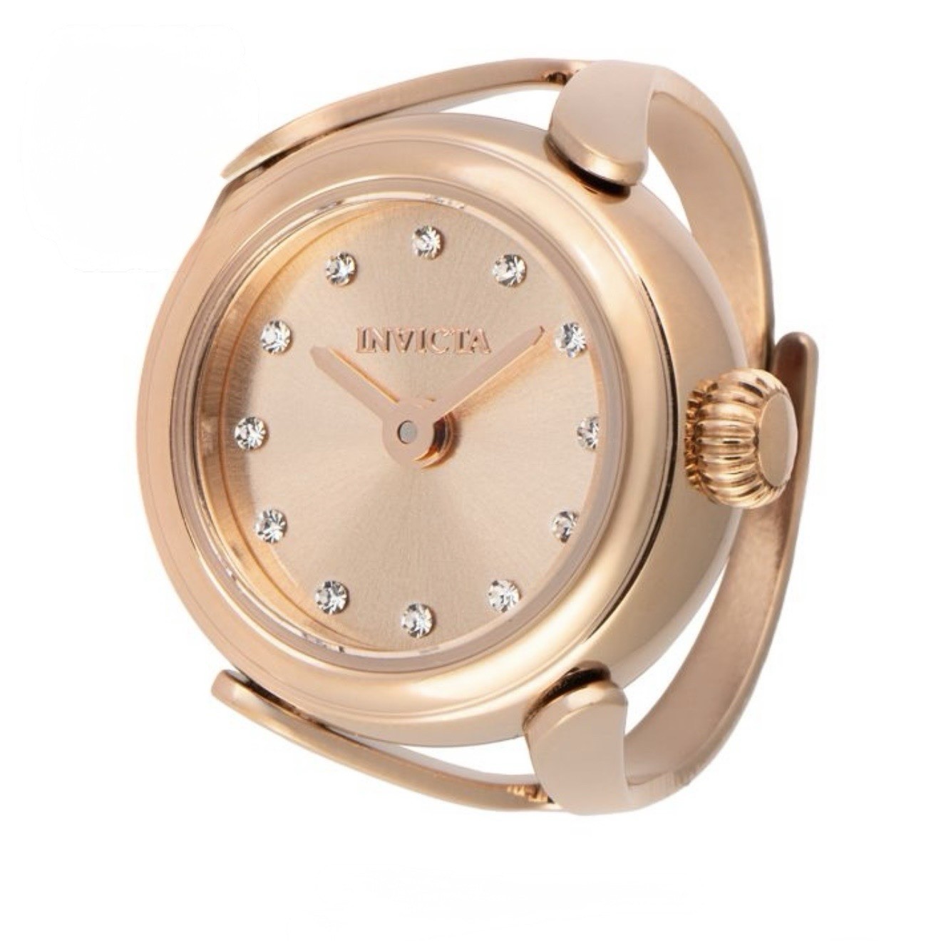Invicta Mini Angel Women’s Ring Watch – 17.5mm Rose (48575) $199 MSRP-NEW IN BOX