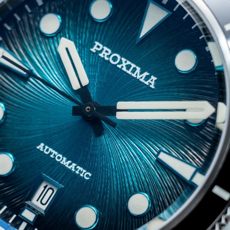 Proxima Men Automatic Watch 39mm Mechanical Wristwatch Diver 10ATM Miyota 9015