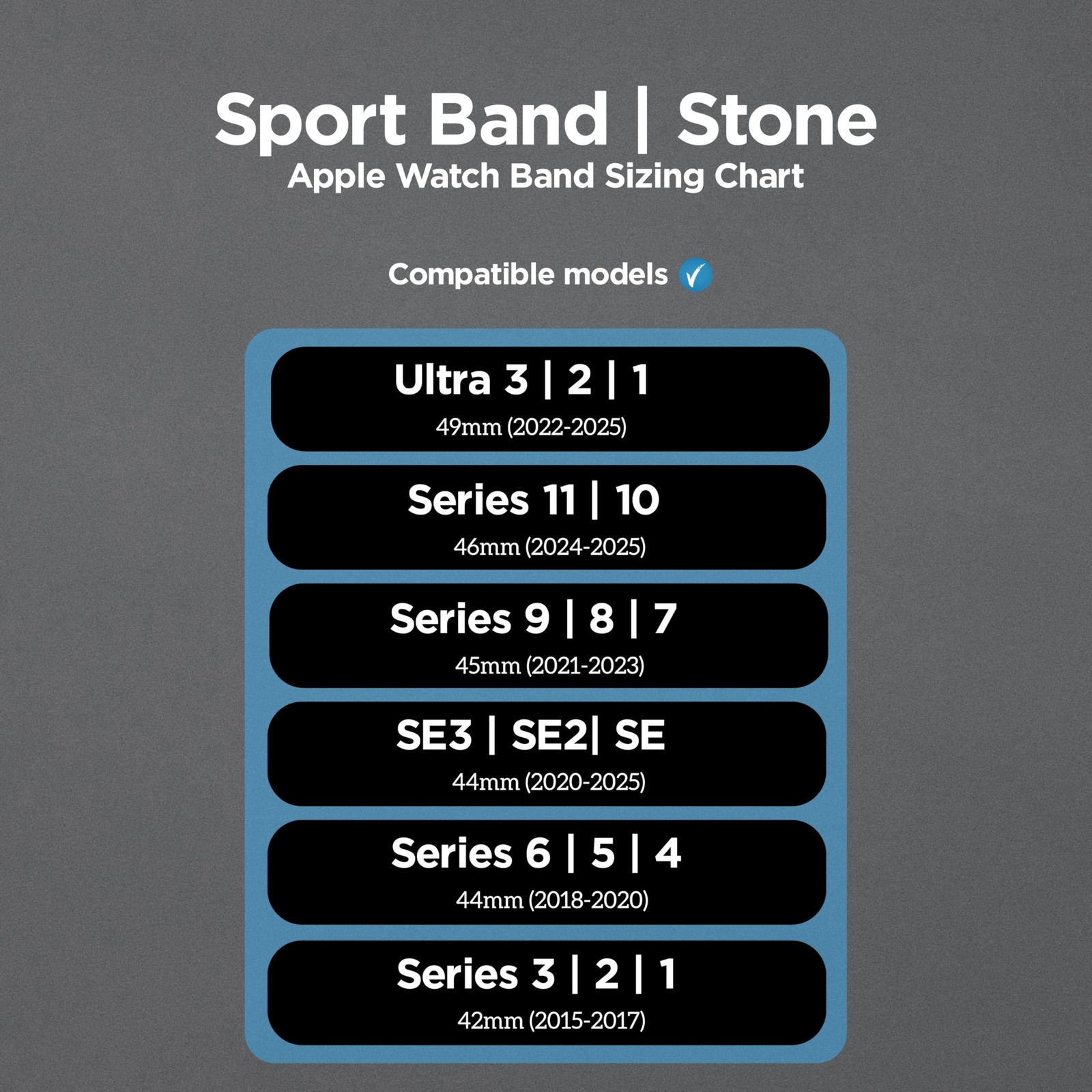 Nomad Sport Band 45mm Apple Watch Ultra 2 Series 11 Ultra 1-3 SE Modern Athletic