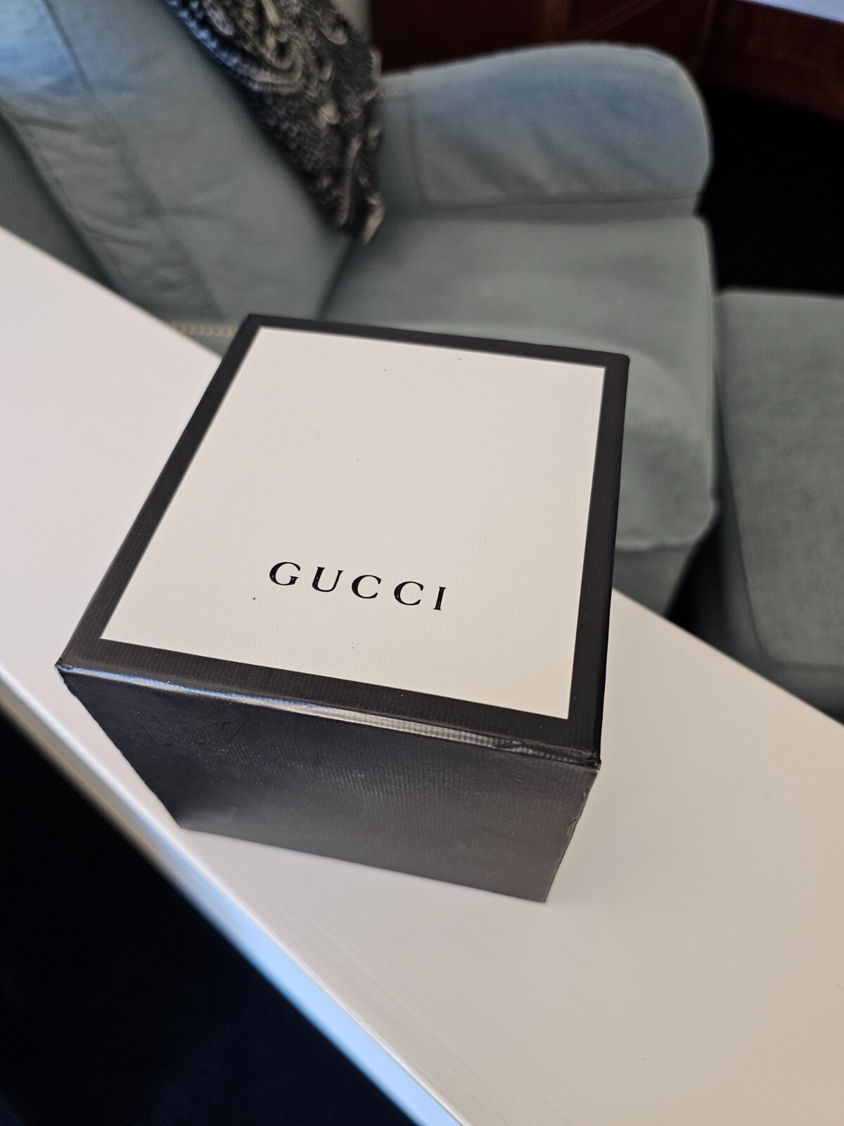 GUCCI TIMELESS GHOST WATCH – YA1264018 – QUARTZ BLACK DIAL LIMITED EDITION – NEW