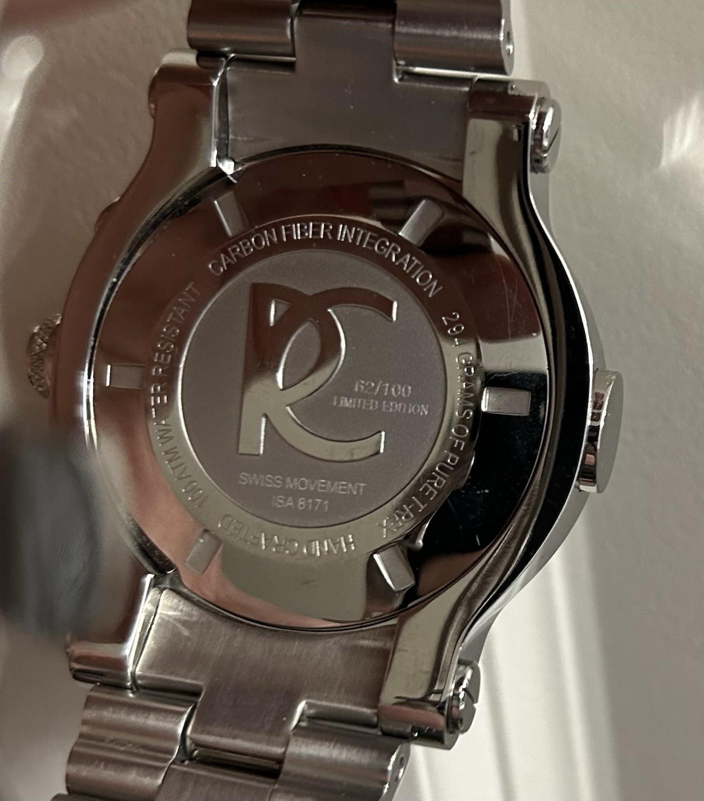 Renato Collezioni Carbon T-Rex watch Carbon Limited #62/100 Made Very Rare