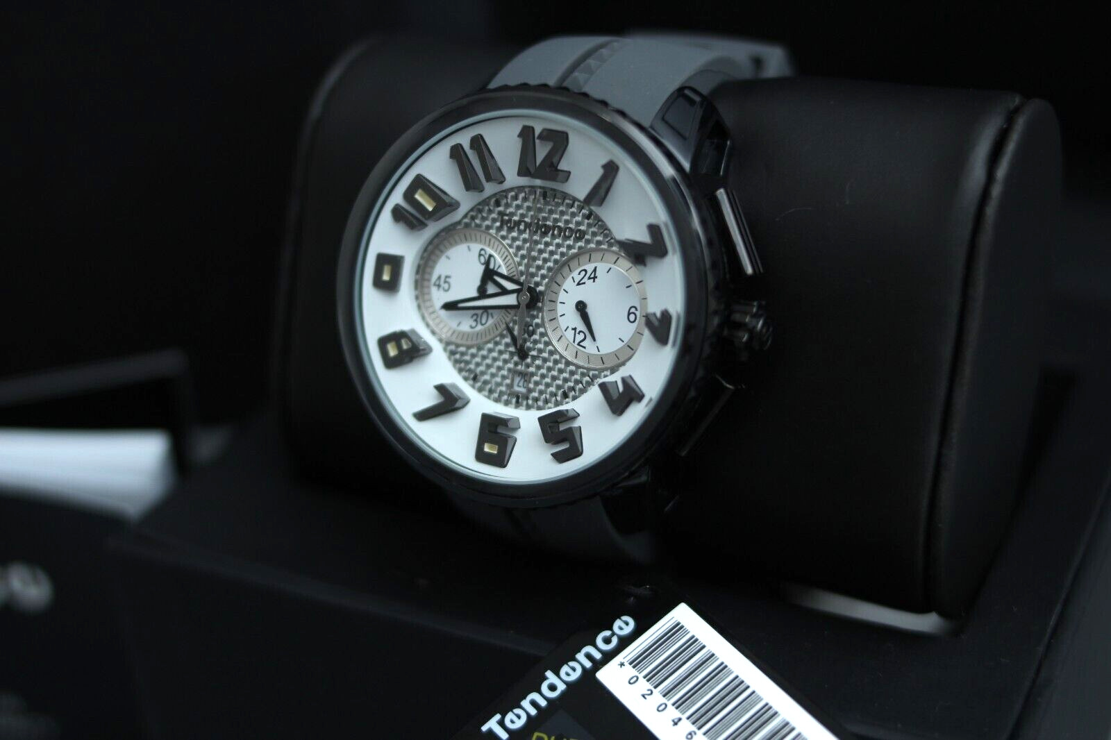 Tendence Gulliver Round – Fiber Watch with White Dial Analogue Display 2046016