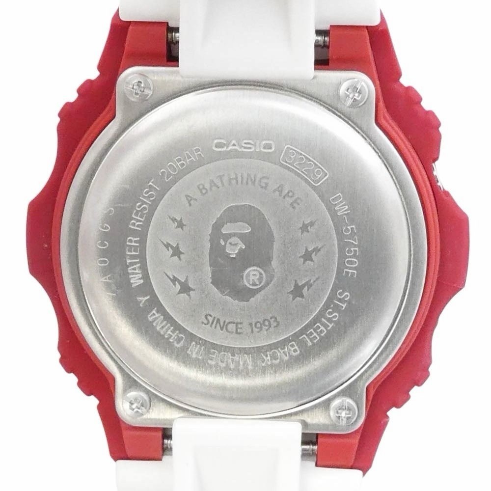 [MINT w/ Box] CASIO G-SHOCK DW-5750E BAPE A BATHING APE 30th Anniversary Limited