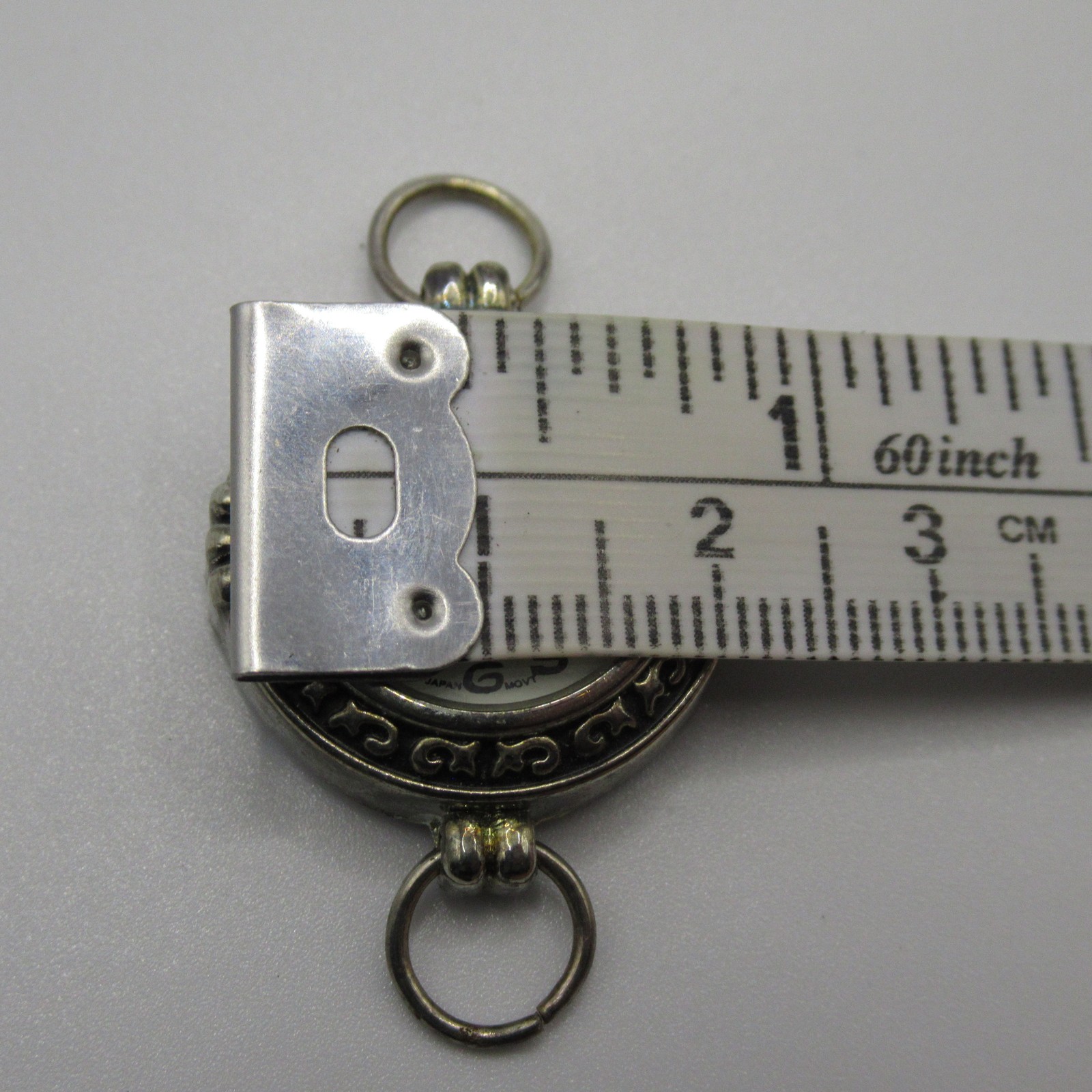2x Geneva Quartz Watch Head Lot Silver Tone Round Square Japan Movt