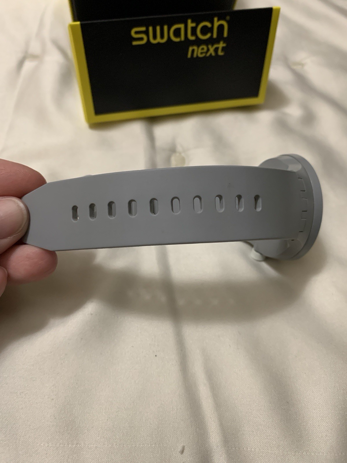 Swatch Big Bold Next Bioceramic 47mm Gray w/ Box