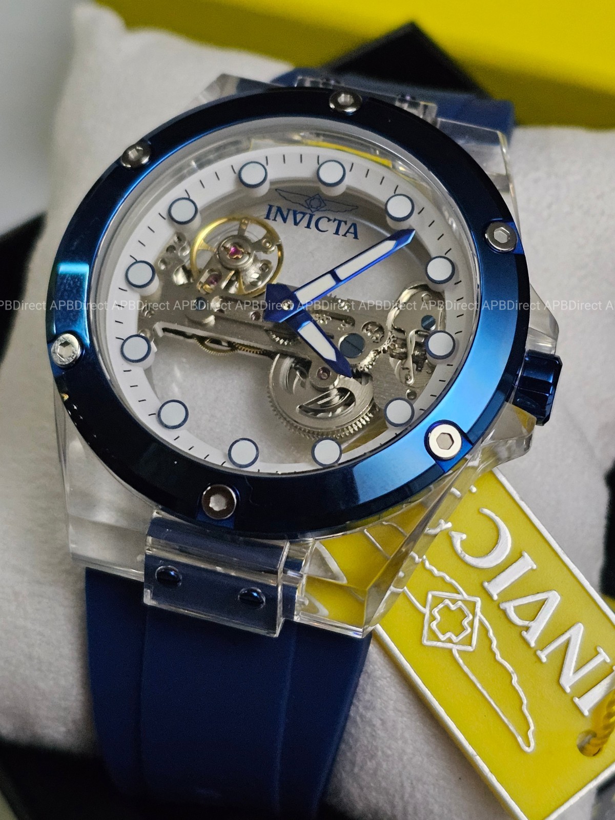 Invicta – Speedway – MECHANICAL – Ghost Bridge MVMNT – Skeleton – mens watch