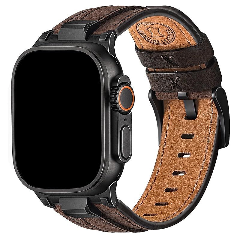 Wristitani Apple Watch Band Leather 44mm 45mm 46mm 49mm iWatch Ultra 3 2 1 Seri