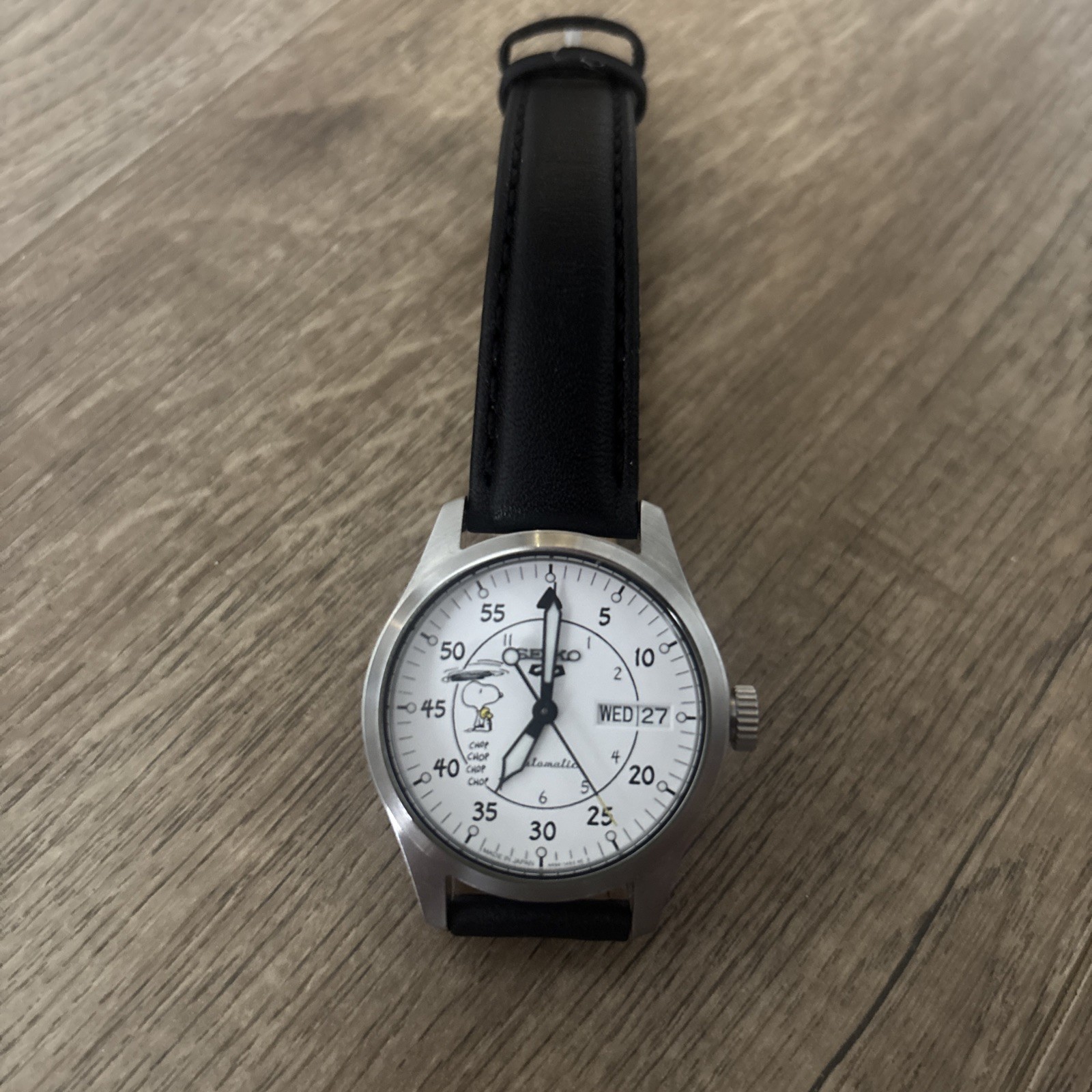 Seiko 5 Sports Snoopy Watch Sbsa235 55th anniversary limited edition 1854/6500