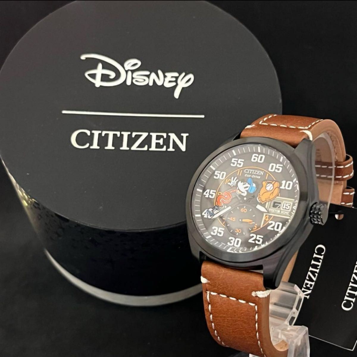 Disney CITIZEN Wristwatch Mickey Mouse Disney Men’s Gift Mickey Baseball