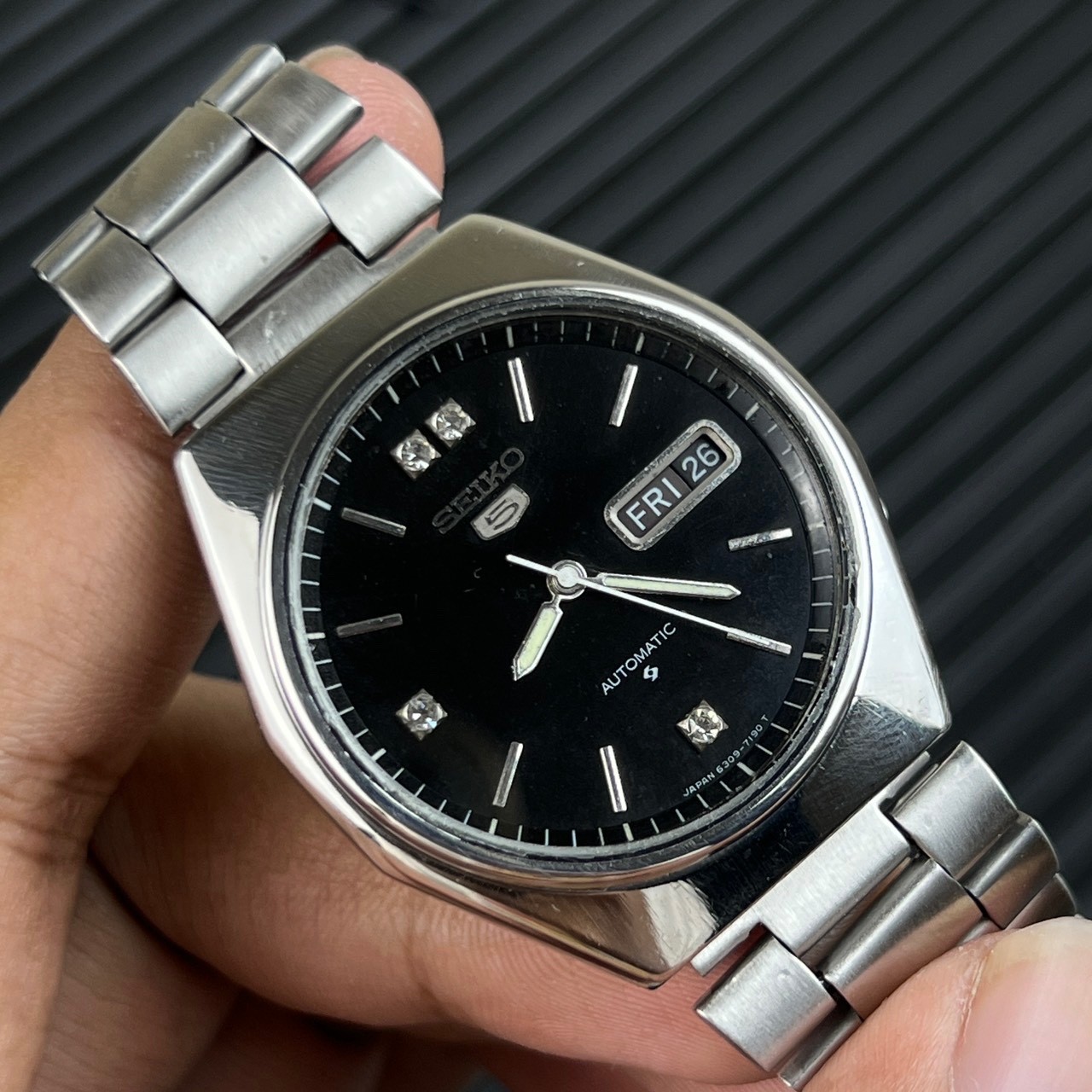 Seiko 5 Sports Diamond Quarters Circa 1980 s’ Ref.6309-720C Automatic