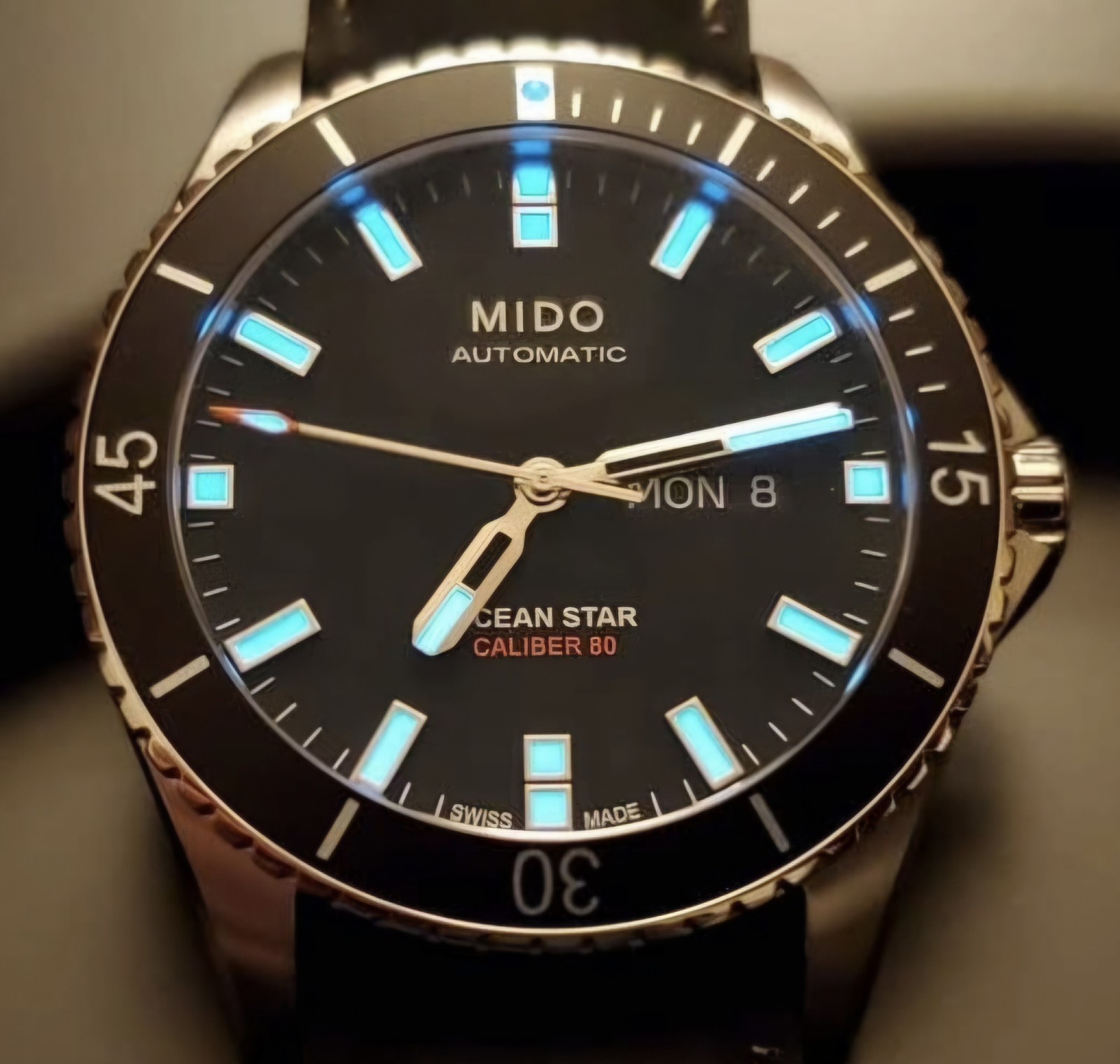 Mido Ocean Star Captain Swiss Automatic Men’s Watch 43mm M026.430.11.051.00