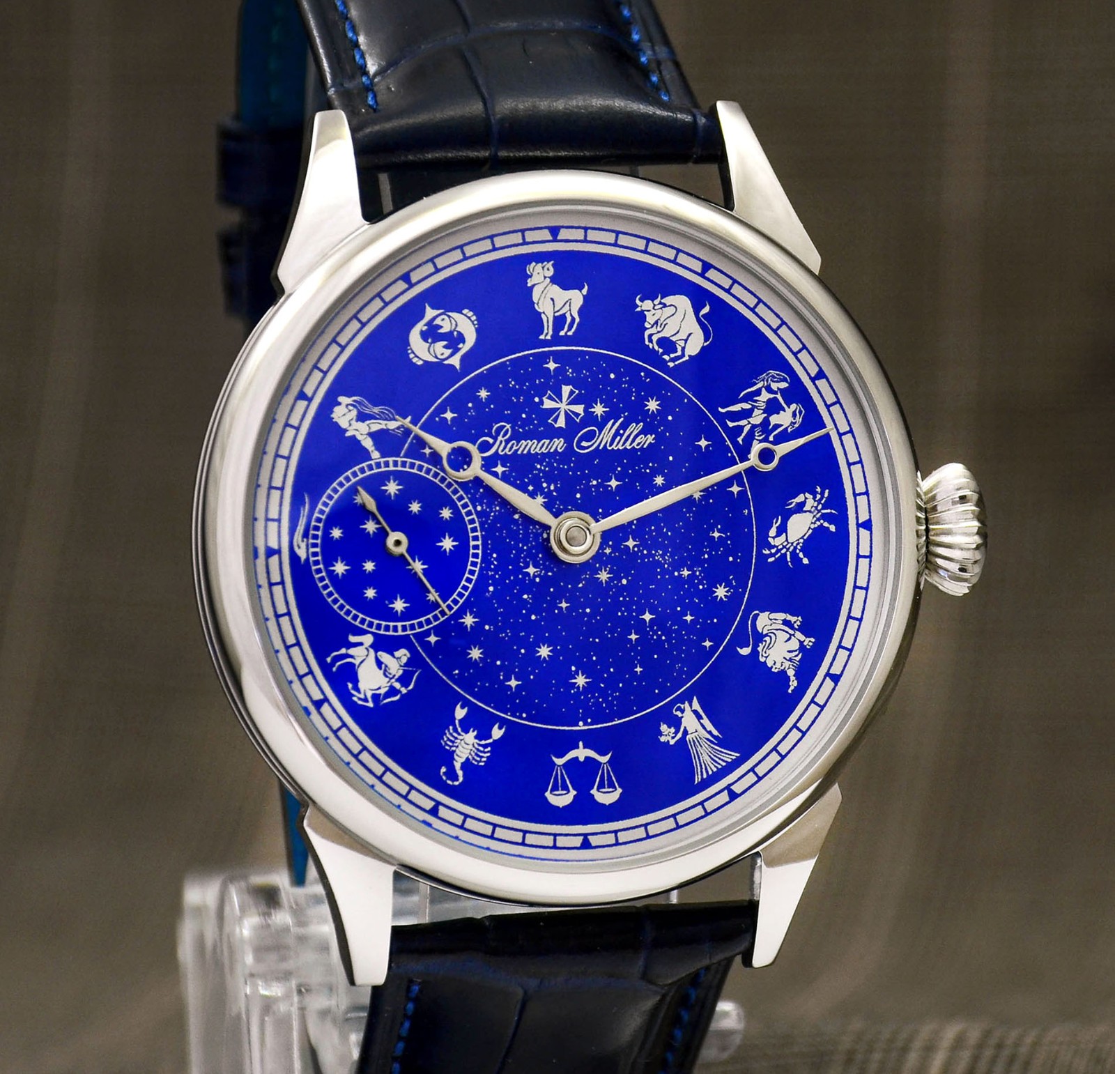 Dress Watch Zodiac Signs Man Wrist Watch Classic Marriage Watch Roman Miller