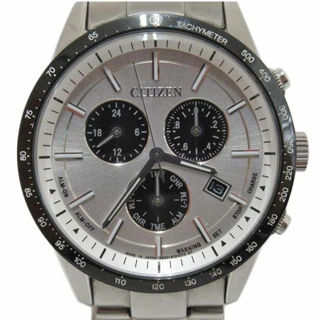Citizen E820-S083460 Eco-Drive Solar Men’s Watch Used From Japan