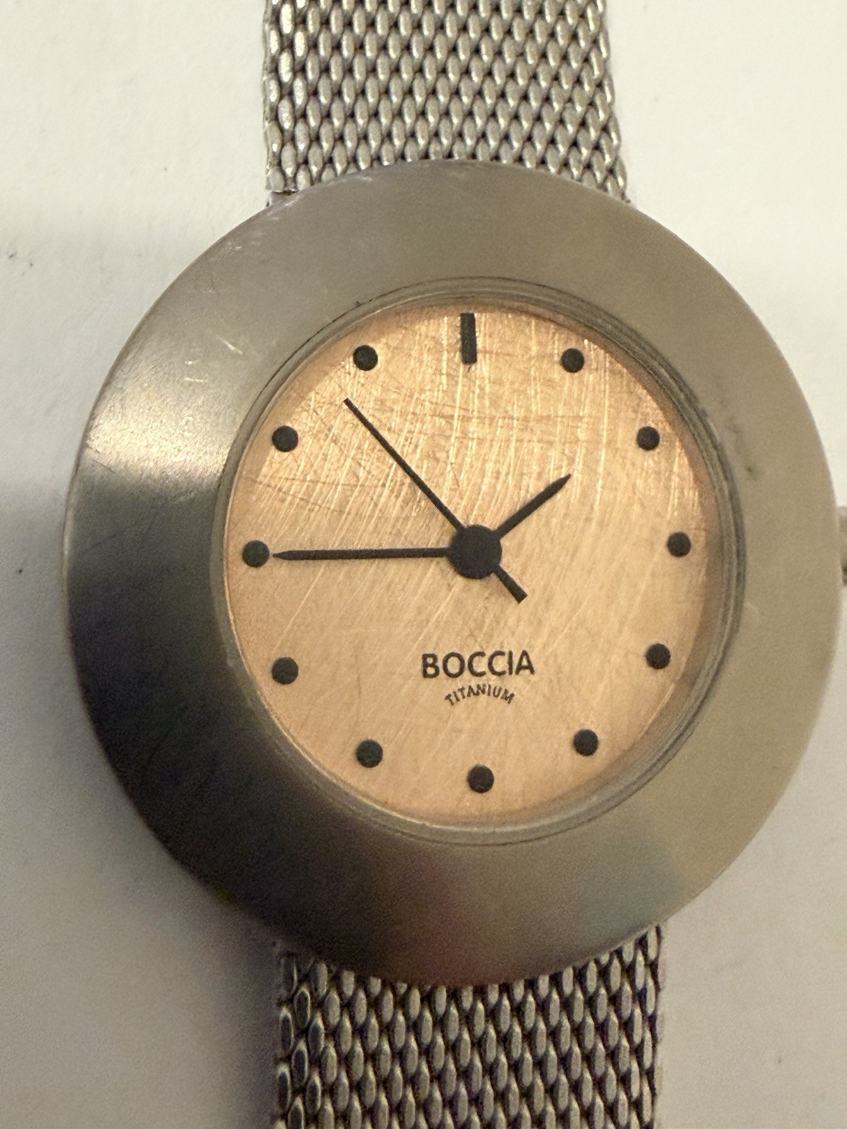 Boccia Titanium Quartz Japan Movement Ladies Wristwatch