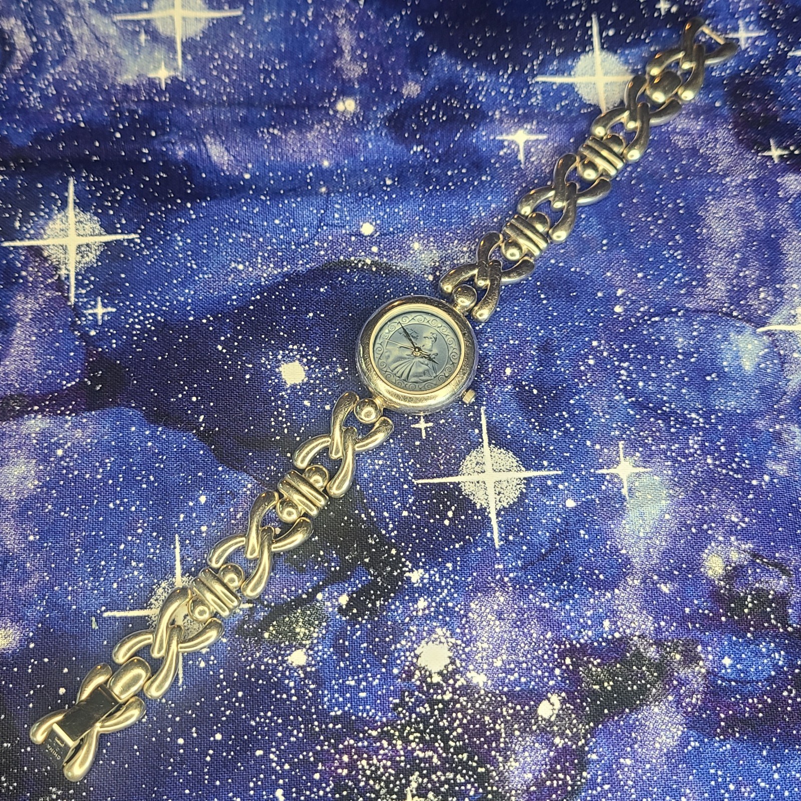 Disney Cinderella 50th Fossil Watch Sterling Silver LE Box Ready To Wear Video