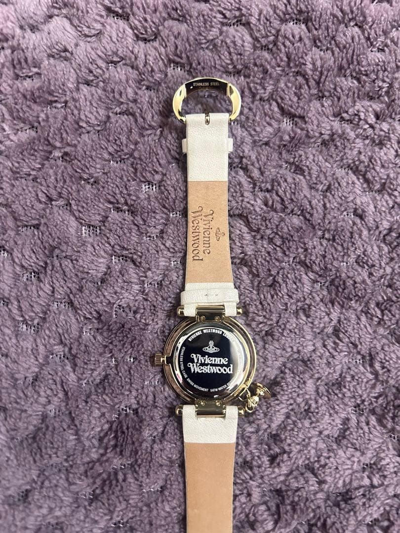 Vivienne Westwood watch with Orb charm White item