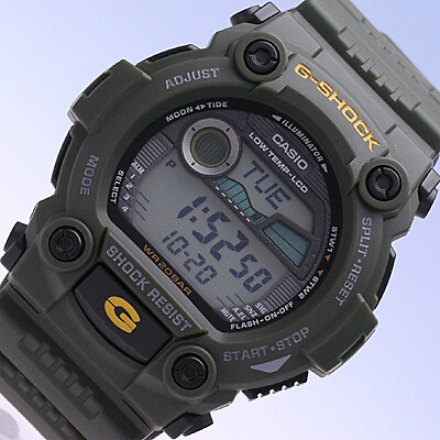 CASIO G-SHOCK G-7900-3 Digital Quartz Shock-Resistant Clear Black