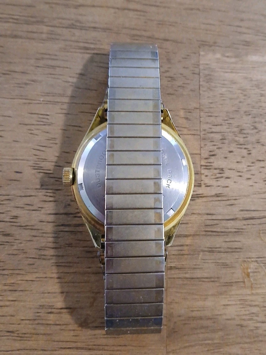 Seiko Electra Lifetime Mainspring Mechanical Mens Wristwatch With Date Works