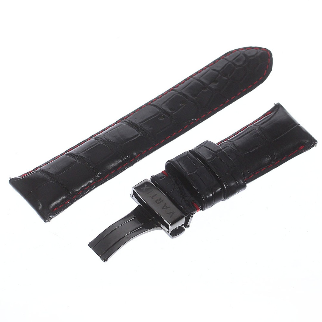 VARTIX ALIVE Men’s Automatic Watch Black Red SS Day Date Power Reserve Used From