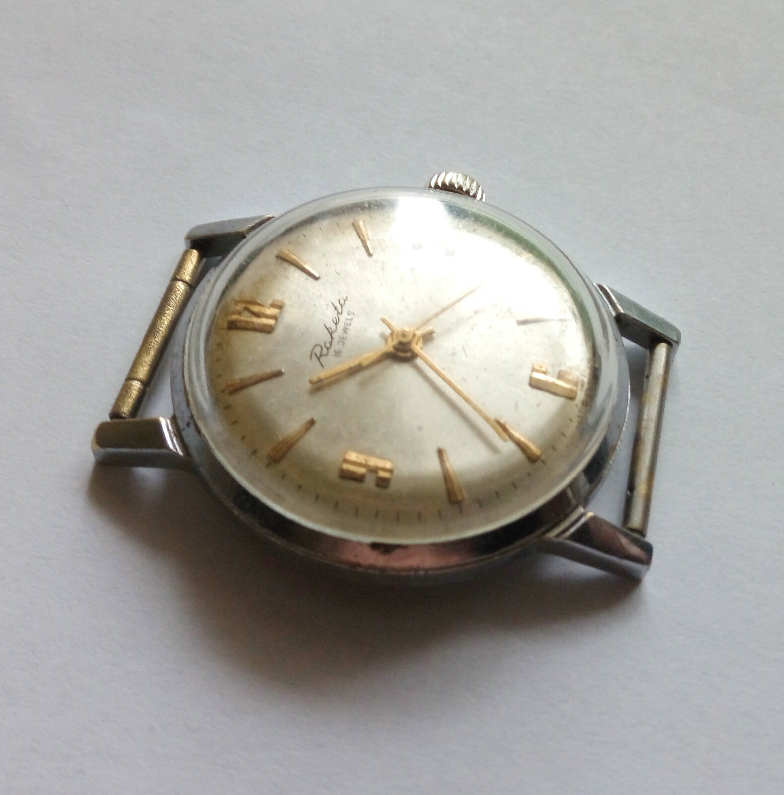 Rare Vintage soviet mechanical watch RAKETA BALTIKA 16 ruby jewels, made in USSR
