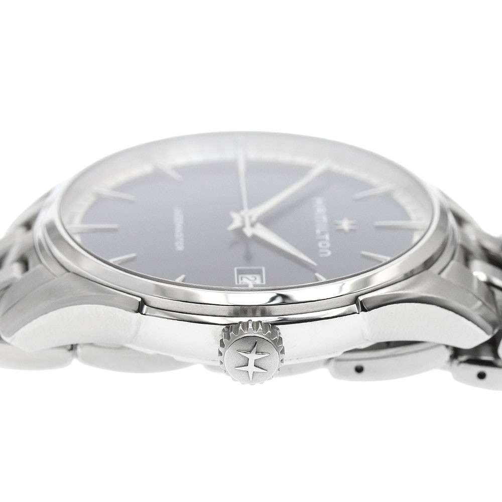HAMILTON Jazz master H324510 Date Navy Dial Quartz Men’s Watch_964908