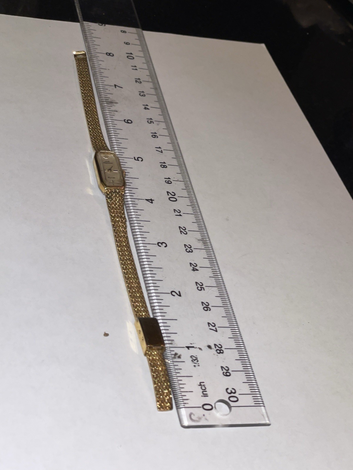 The Jules Jurgensen vintage womans Slim Gold Watch 11mm model 4642