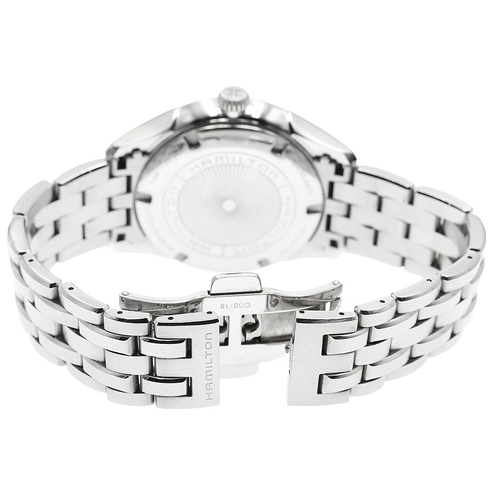 HAMILTON Jazz master H324510 Date Navy Dial Quartz Men’s Watch_964908