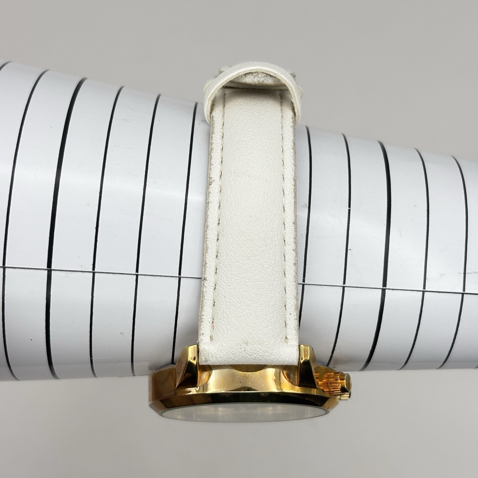Kessaris Watch Women 38mm Faux Leather Band- #4.36