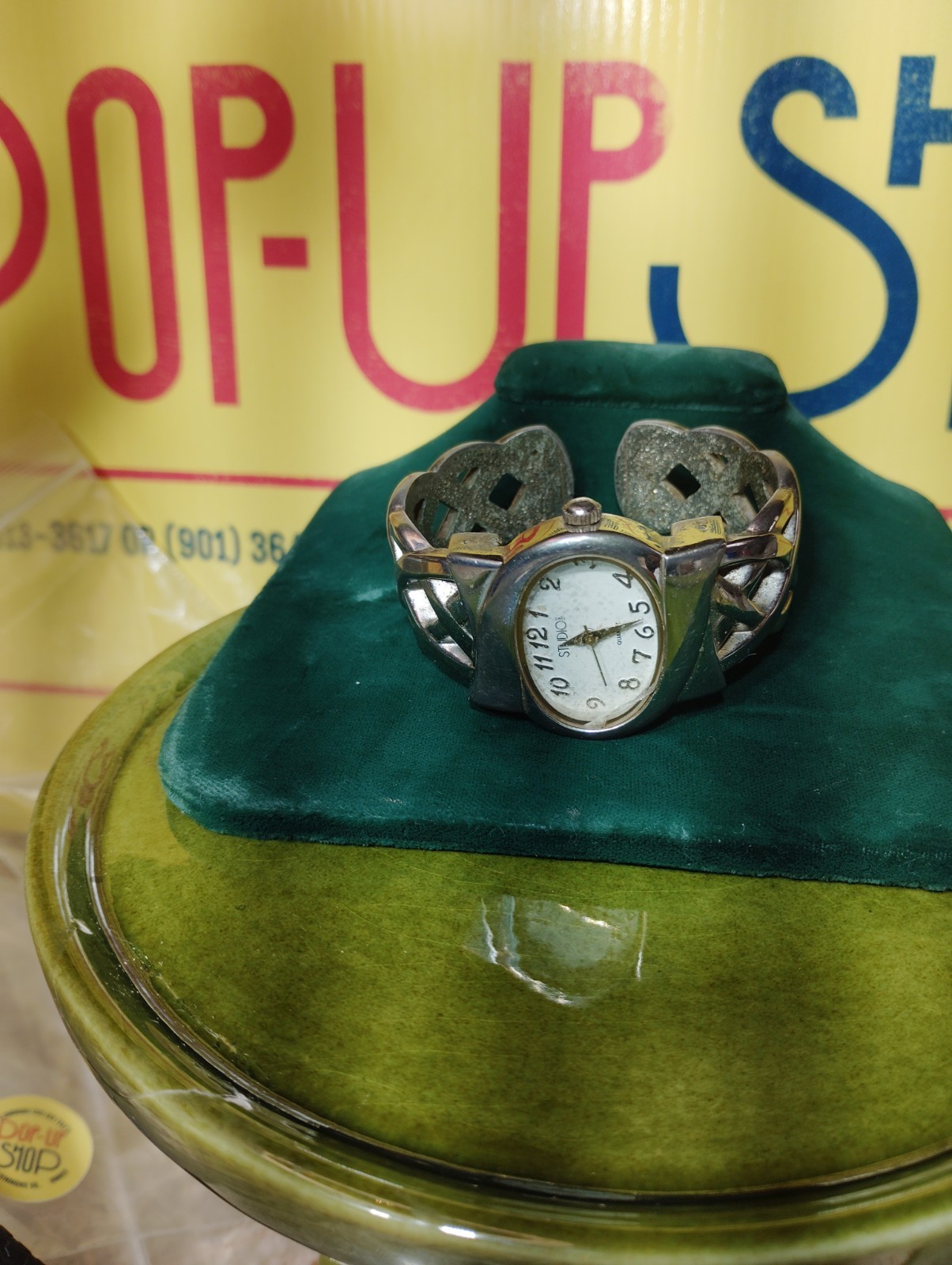 Vintage Ladies’ Studio Wristwatch with Decorative Band