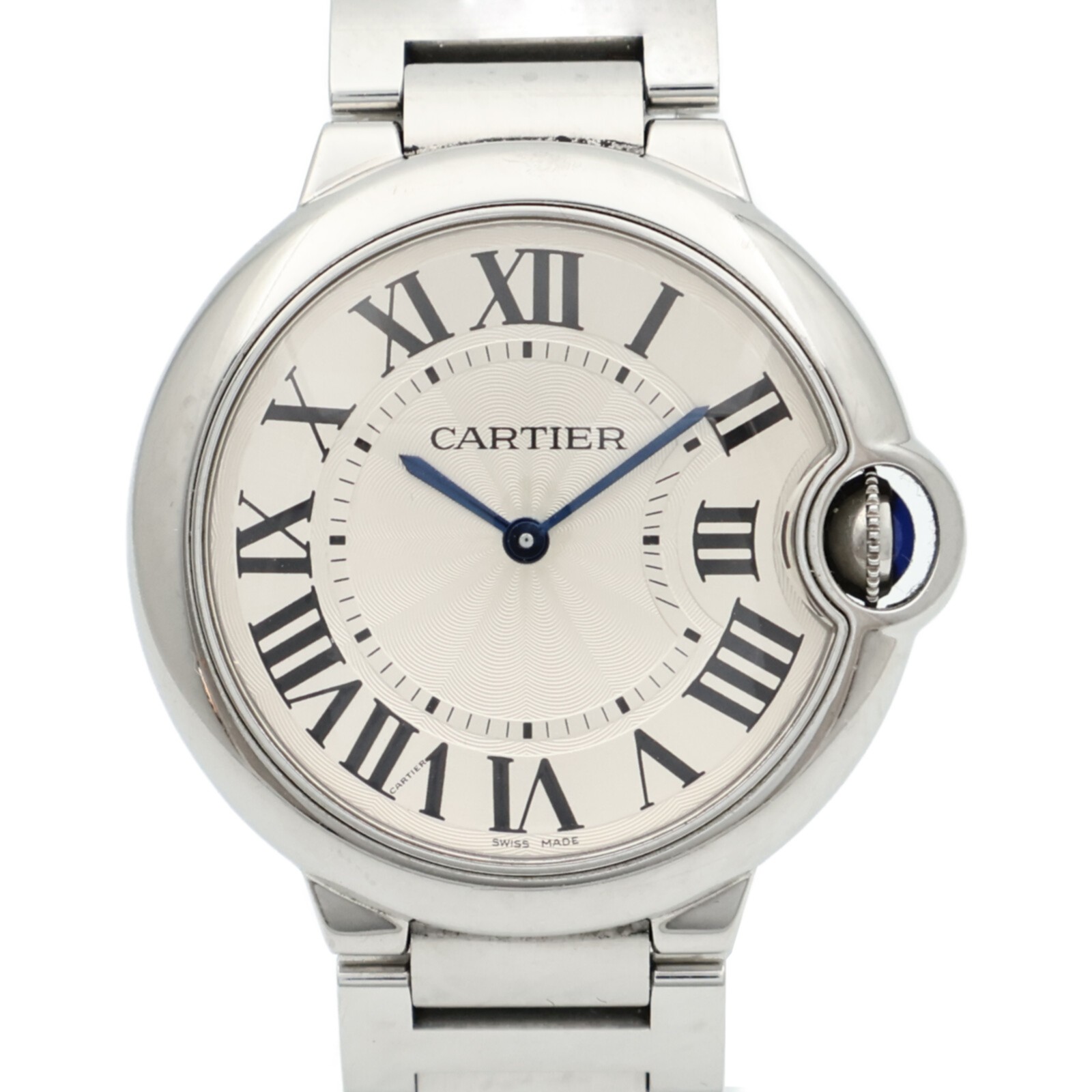 CARTIER Ballon BleuW69011Z4 Automatic Watch Stainless Steel Silver
