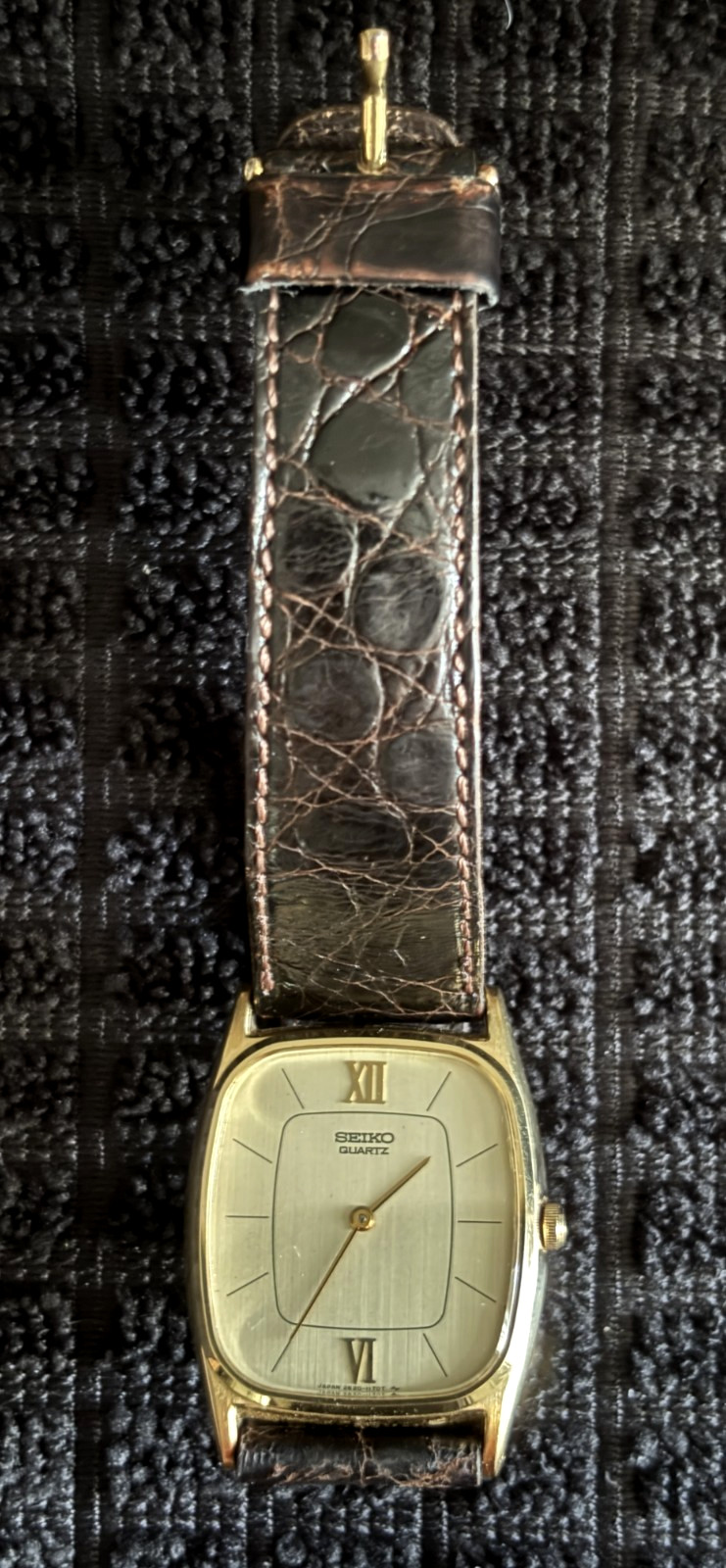 Rare Seiko Ellipse Roman 2620-5050 Quartz Classic Vintage Dress Watch