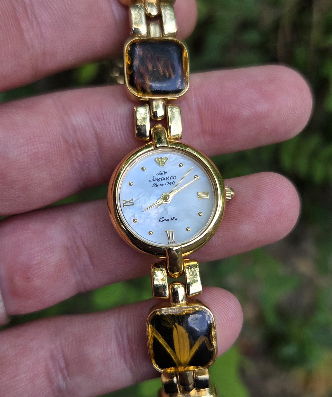 Jules Jurgensen Watch, Goldtone Women’s Watch