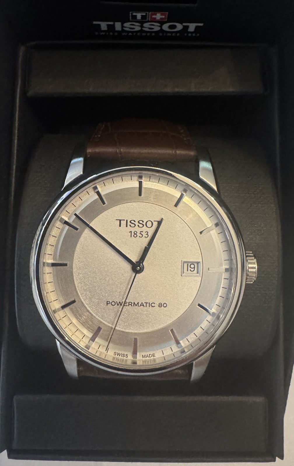 Tissot Luxury Powermatic 80 Automatic Men’s Watch, Full Set, Free Shipping