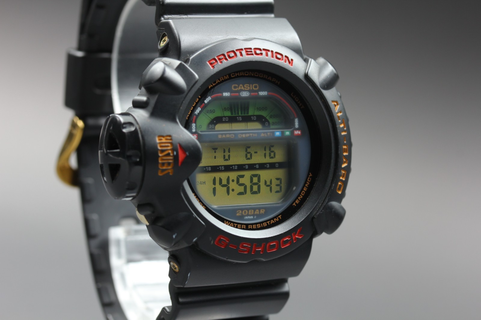 [Near MINT] CASIO G-SHOCK DW-6500GJ-1A Skyforce Digital Men’s From Japan #3586