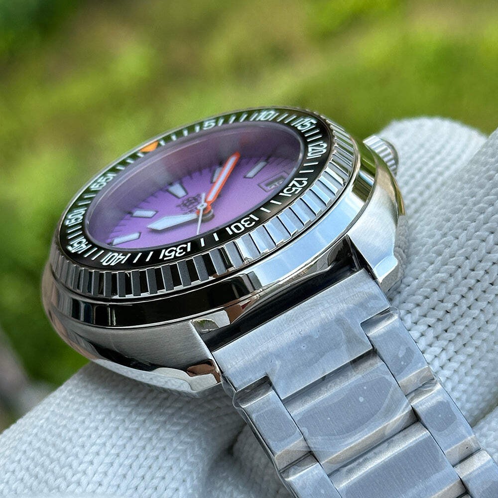 STEELDIVE SD1983 — Purple Dial Sapphire Glass 1000M NH35 Automatic Dive Watch