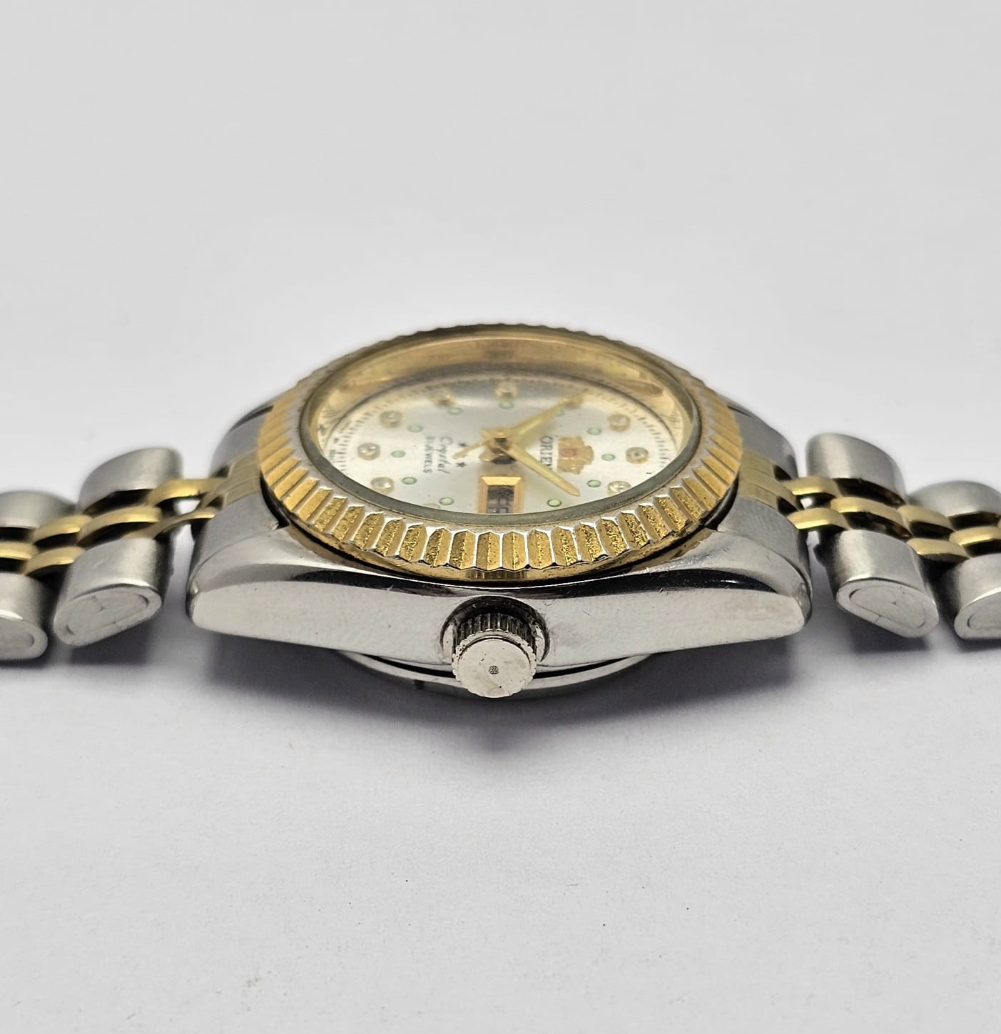 Orient Tri Star Crystal President Automatic Day/Date Vintage Women’s Watch