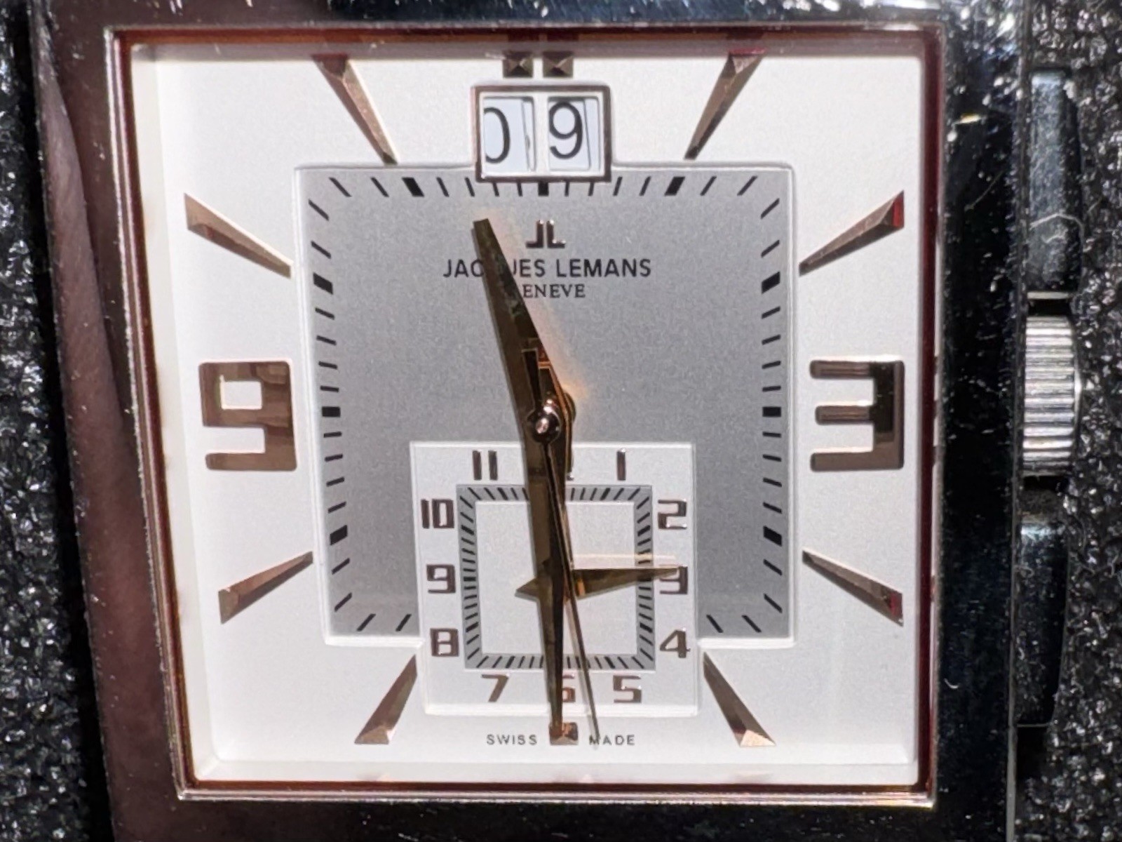 Jacques Lemans Geneve Men’s Quartz Two-Tone Steel Bracelet Date 50m Watch