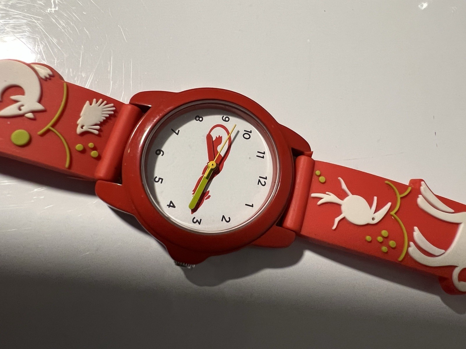 Museo Del Prado Children’s Red Animal Quartz Watch Vintage Working